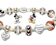 Walt Disney 110th Anniversary Charm Bracelet