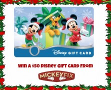The Mickey Fix Holiday Contest! Win a $50 Disney Gift Card!