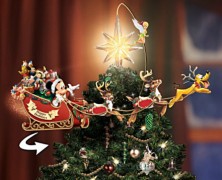 Disney Illuminated Rotating Star Tree Topper