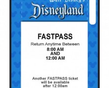 Disneyland Fastpass iPhone 5 Case
