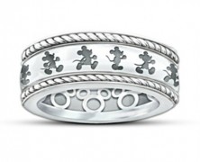 Mickey Mouse Sterling Silver Ring