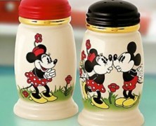 Lenox Mickey and Minnie Salt and Pepper Shakers