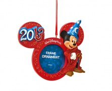 Sorcerer Mickey 2013 Photo Ornament