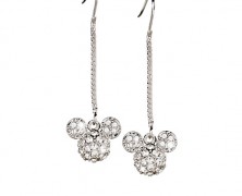 Dangling Mickey Mouse Earrings by Arribas Brothers