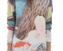 Alice in Wonderland Pullover Shirt