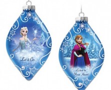 Frozen Anna and Elsa Ornament Set