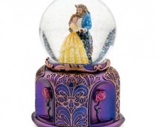 Beauty and the Beast Musical Snow Globe