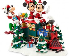 Santa Mickey Mouse and Friends Train Figure