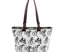 Disney Dooney and Bourke Mickey and Friends Bicycle Handbag