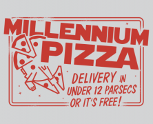 Star Wars Millennium Pizza Tee