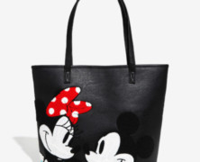 Mickey and Minnie Tote by Loungefly