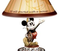 Disney “Mickey Mouse Animation Magic” Spinning Lamp