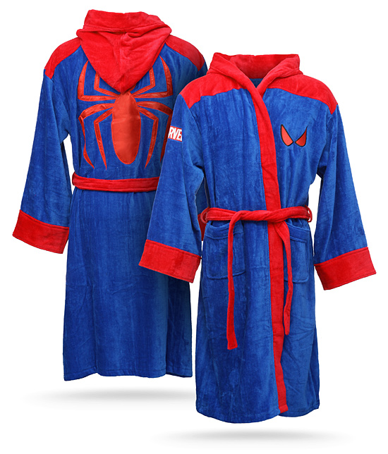 Marvel Comics SpiderMan Bathrobe Mickey Fix