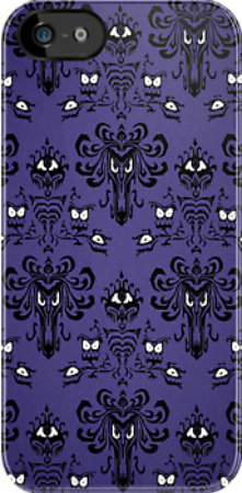 Haunted Mansion Wallpaper iPhone Case