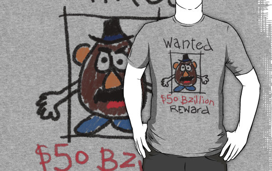 toy story mr potato head shirt