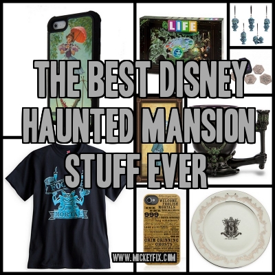 Haunted Mansion Collage Headline 45 Outline Thin