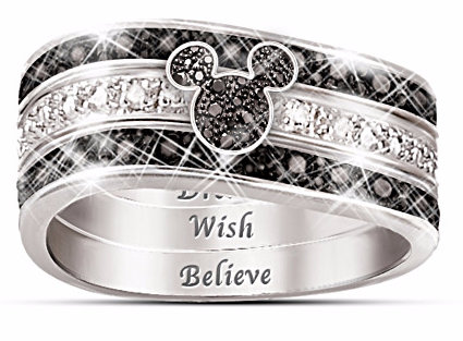Mickey Mouse Hidden Message Ring