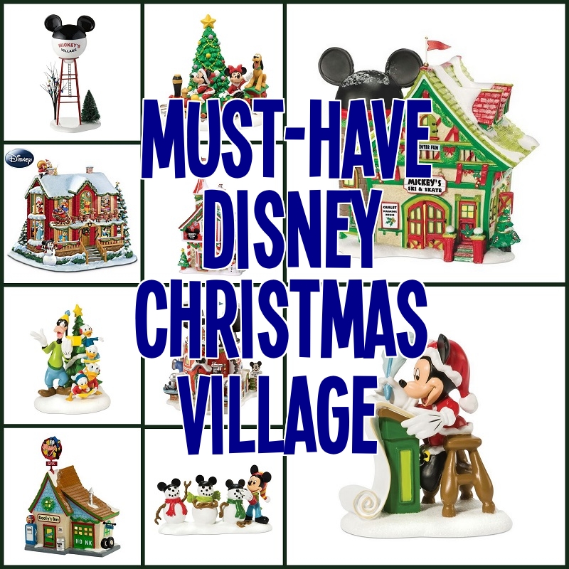 Festive Disney Christmas Villages Mickey Fix