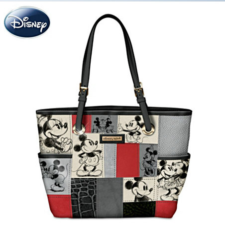 Mickey and Minnie Patchwork Handbag | Mickey Fix