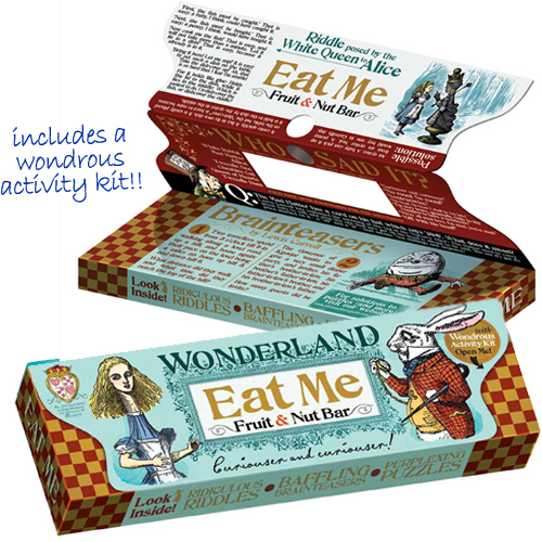 Alice in Wonderland Eat Me Chocolate Bar