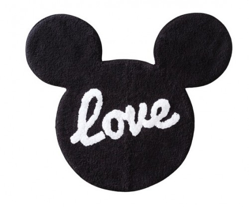 Disney Mickey & Minnie Mouse Love Bath Rug
