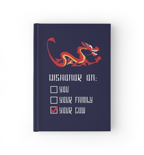 Disney's Mulan Dishonor Journal