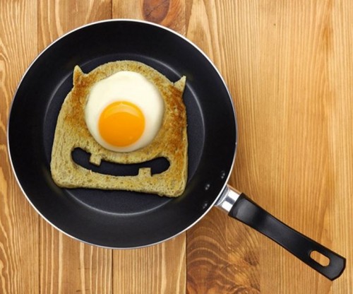 egg monster toast cutter