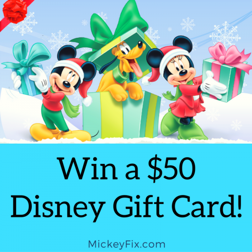 Win a $50 Disney Gift Card