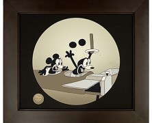 Framed Limited-Edition ‘Plane Crazy’ Mickey Mouse Cel