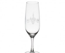 Cinderella Castle Glass Flute by Arribas Brothers