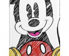 Disney Mickey Mouse Sketch iPhone 6 Case