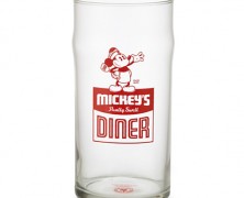Mickey’s Diner Tea Glass