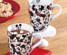 Mickey and Minnie Mouse Mugs
