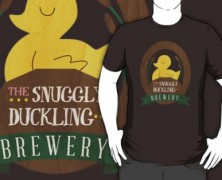 Tangled Snuggly Duckling Brewery Tee