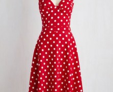Minnie Mouse Red Polka Dot Dress