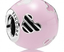 Pink Mickey Mouse Charm by Pandora