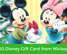 Enter to Win a $50 Disney Gift Card! (closed)