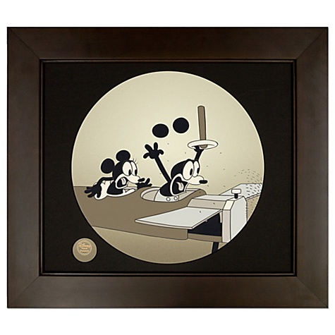 Framed Limited-Edition 'Plane Crazy' Mickey Mouse Cel | Mickey Fix