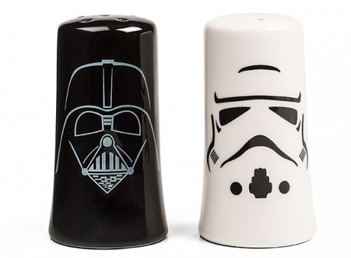 Star Wars Darth Vader and Stormtrooper Salt and Pepper Shakers