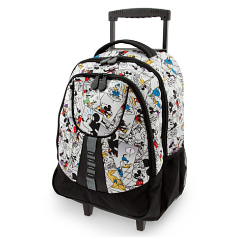 Mickey mouse 2025 rolling backpack