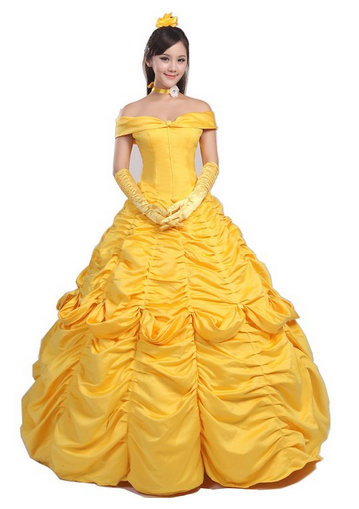 Deluxe Belle Costume for Women | Mickey Fix