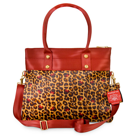 Minnie Mouse Leopard Fold Over Handbag by Harveys