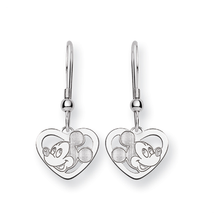 Mickey Mouse Sterling Silver Earrings