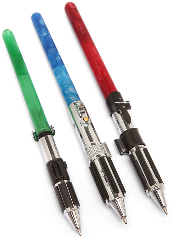 lego lightsaber pens