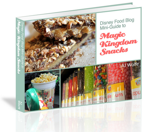 2014 Magic Kingdom Snacks e-book