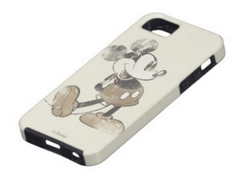 Vintage Mickey Mouse iPhone 5 Case