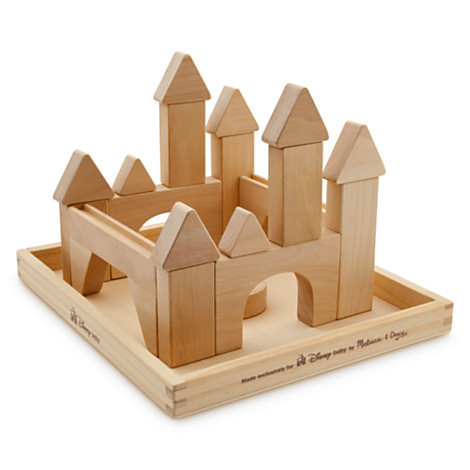 Wooden Castle Blocks by Melissa and Doug