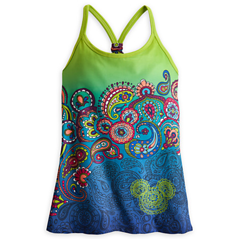 Mickey Mouse Ombre Yoga Tank