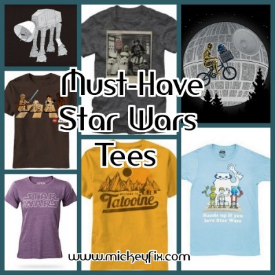 Star Wars Tees with text