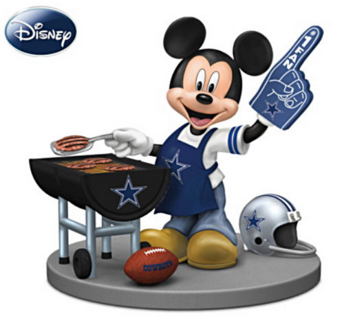 Disney Mickey Mouse Dallas Cowboys Figurine